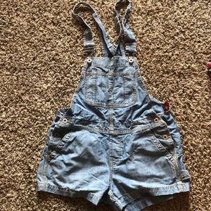 Lucky Brand overall shorts